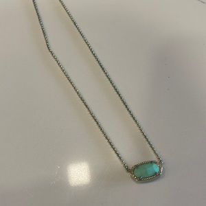 Mint Kendra Scott Elisa Pendant Necklace